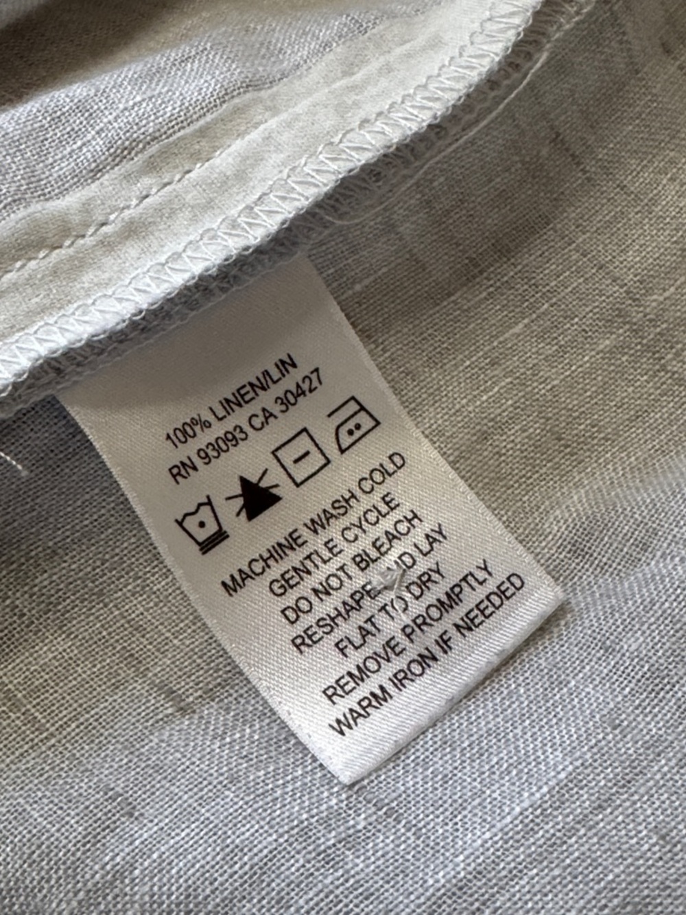 NIC+ZOE Linen Dress Tunic - Picture 4 of 6